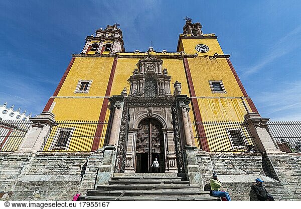 Basílica Colegiata de Nuestra Senora  Unesco-Stätte Guanajuato  Mexiko  Mittelamerika