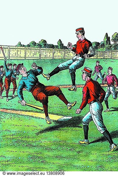 Baseballschlägerei beginnt 1900