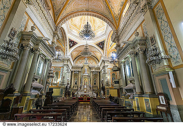 Basilica Colegiata de Nuestra Senora  UNESCO-Weltkulturerbe  Guanajuato  Mexiko  Nordamerika