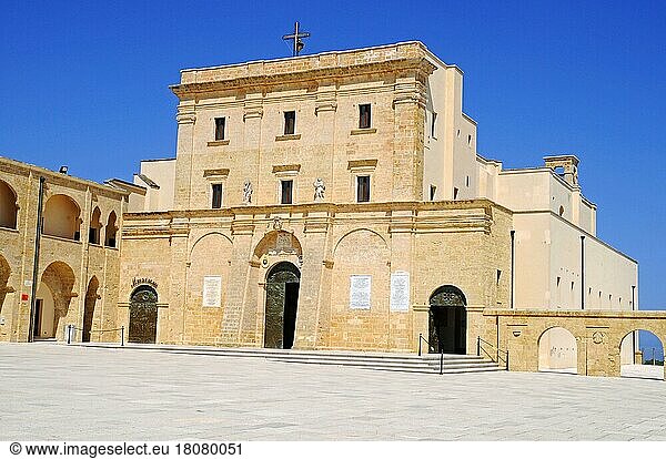 Basilica De Finibus Terrae  Basilika  Santa Maria di Leuca  Leuca  Provinz Lecce  Apulien  Italien  Europa
