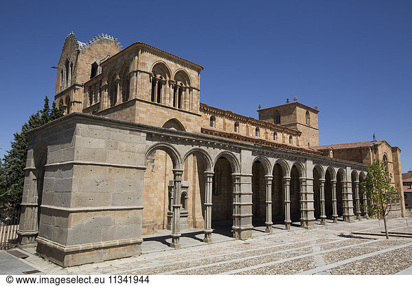 Basilica de San Vicente  Avila  UNESCO World Heritage Site  Castile and Leon  Spain  Europe