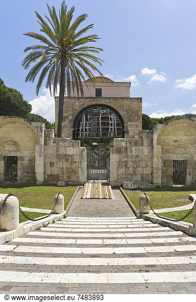 Basilica di San Saturnino  Cagliari  Sardinien  Italien  Europa