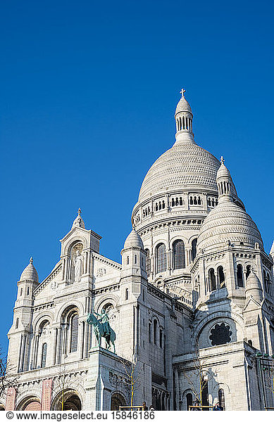 Basilica of Sacre Coeur  Montmartre  Paris  ÃŽle-de-France  France