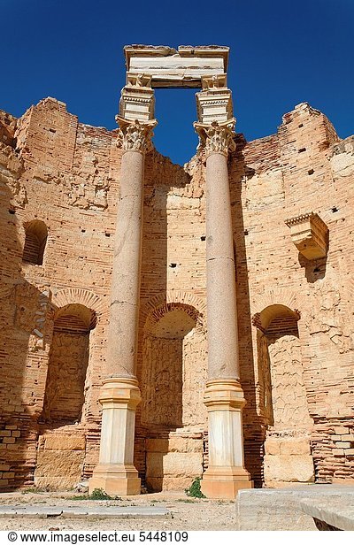 Basilika  Leptis Magna  Libyen