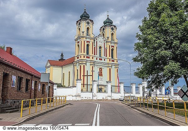 Basilika Mariä Heimsuchung im ehemaligen Dominikanerkloster in der Stadt Sejny in der Woiwodschaft Podlachien  Polen.