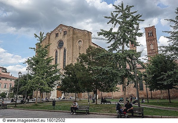 Basilika San Francesco in Bologna  Hauptstadt und größte Stadt der Region Emilia Romagna in Norditalien.
