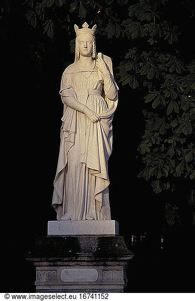 Bathilde Bathilde, Saint, wife of King Clovis II of Neustria and ...