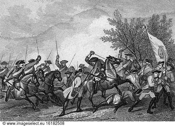 Battle near Minden / Schulz / 1759