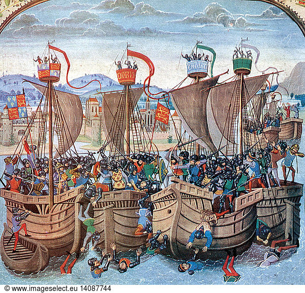Battle of Sluys  1340
