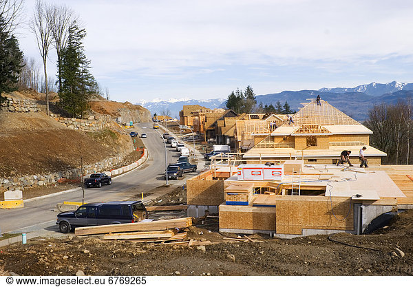 bauen, Berg, Zimmer, Eigentumswohnung, British Columbia, Adler, neues Zuhause