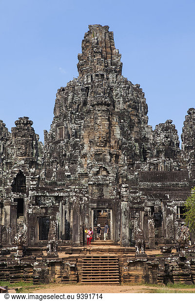 Baustelle Architektur UNESCO-Welterbe Tempel Angkor Angkor Wat Asien Buddhismus Kambodscha Siem Reap