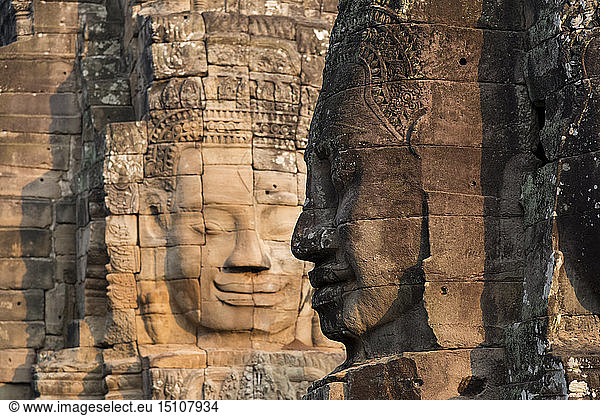Bayon-Tempel  Angkor  Siem Reap  Kambodscha