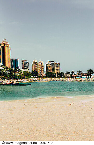 Beach in Doha