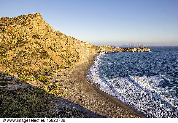 Beach near Triopetra  Crete  Greece
