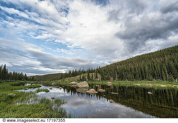 Bear Tracks Lake in Colorado