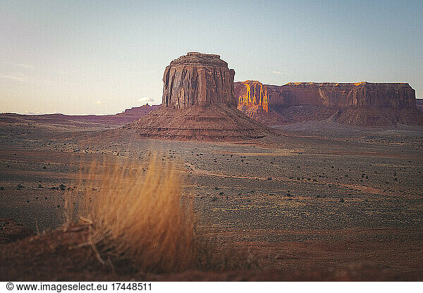 Beautiful view of the Monument Valley  Arizona  USA