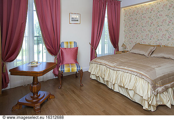 Bedroom in Upscale Home