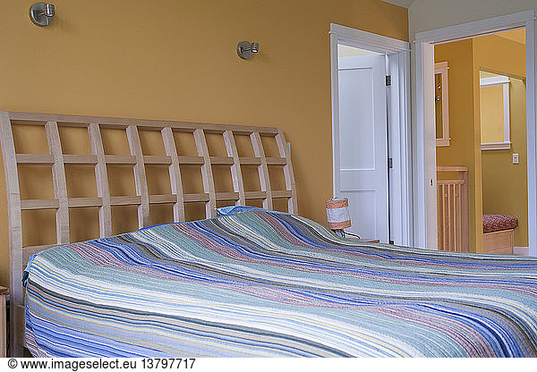 Bedroom of a disability accessible home