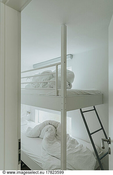 Bedroom with bunkbed at home