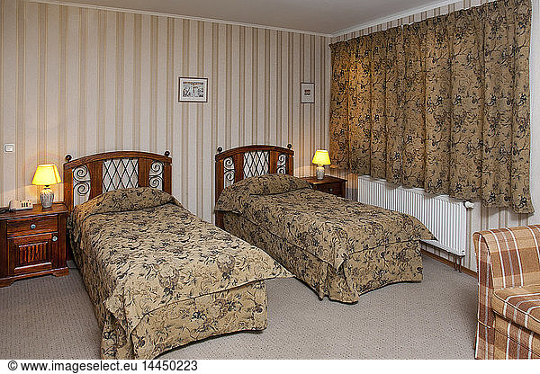 Beds In Hotel Room