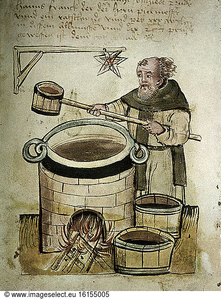 Beer Brewer fr. Nuremberg / Draw./ 1506