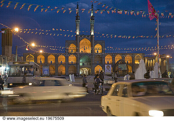 Behesti square in Yazd  Iran.