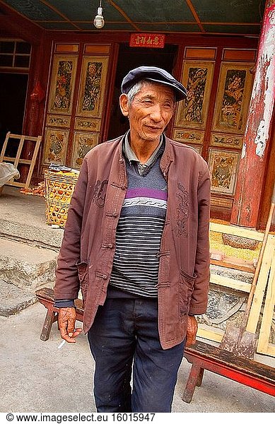 Bei People's Village in Dali  Provinz Yunnan  China