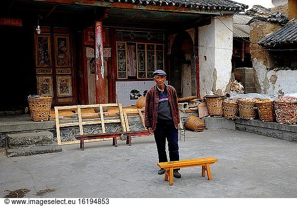 Bei People's Village in Dali  Provinz Yunnan  China