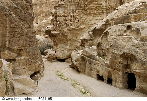 Beida  auch bekannt als Klein-Petra  Jordanien  Mittlerer Osten