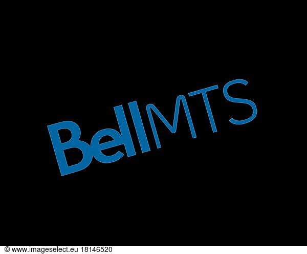 Bell MTS Bell MTS, rotated logo, black background,background dark ...