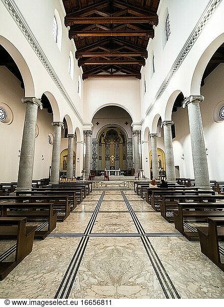 Benediktinerkirche von Sant'Anselmo all'Aventino - Rom  Italien.