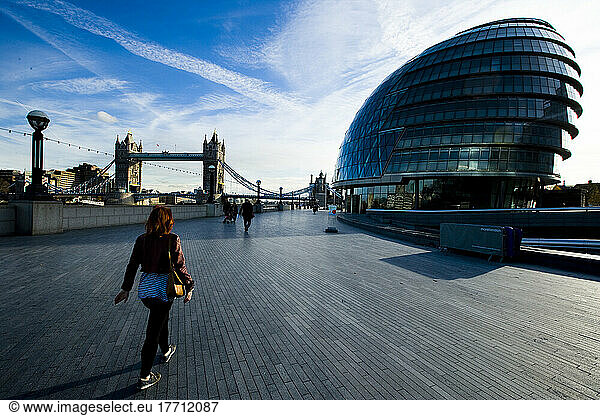 Berühmte Londoner Wahrzeichen  Lord Mayor's Off Of City Hall; London  England