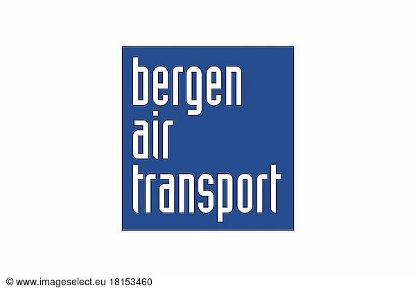 Bergen Air Transport  Logo  Weißer Hintergrund