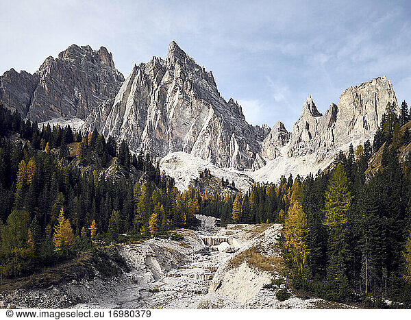 Berggipfel der italienischen Dolomiten