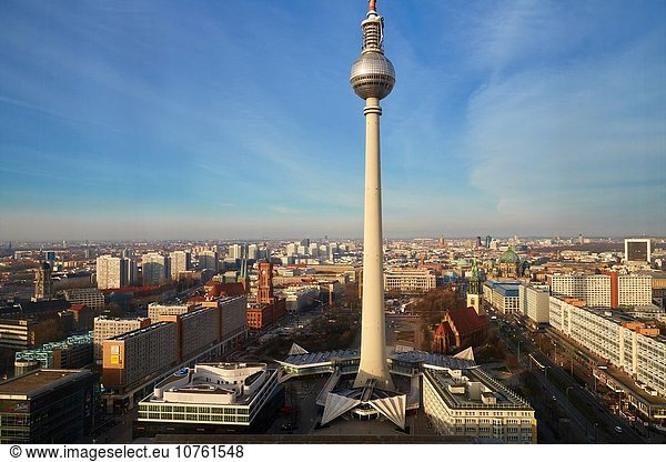 Berlin Hauptstadt Funkturm Alexanderplatz Deutschland