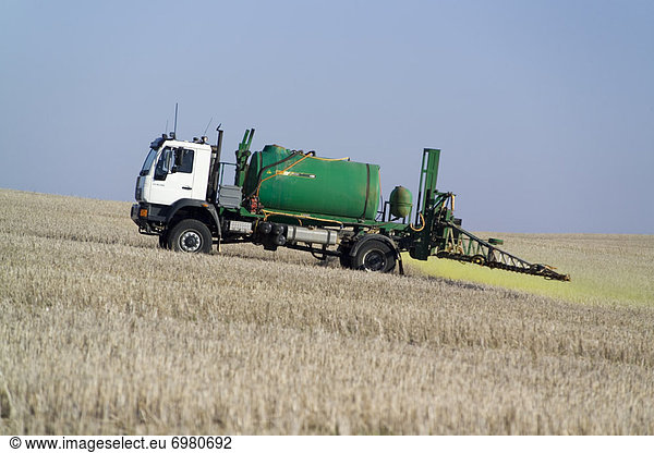 besprühen  Nutzpflanze  Nostalgie  Lastkraftwagen  Weizen  Australien  säen