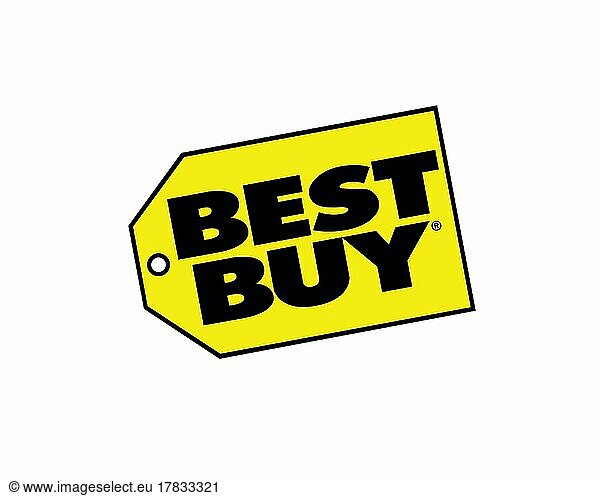 Best Buy Europe  gedrehtes Logo  Weißer Hintergrund