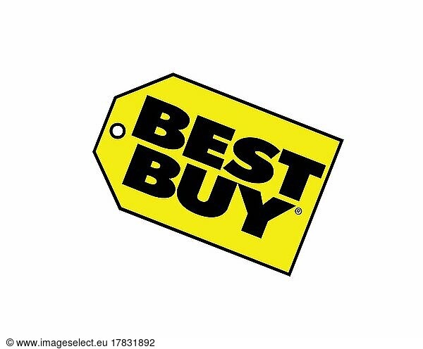 Best Buy Europe  gedrehtes Logo  Weißer Hintergrund B