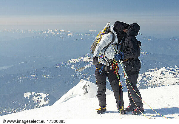 Besteigung des Mount Baker