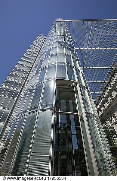 BGAP 15  Büroturm  Bürogebäude  Graf-Adolf-Platz  Düsseldorf  Nordrhein-Westfalen  Deutschland  Europa
