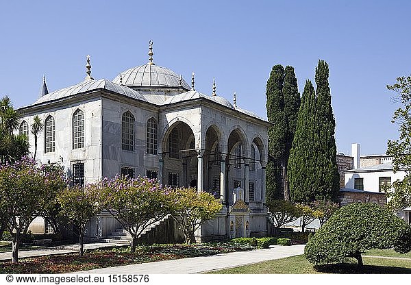 Bibliothek Ahmed III in Topkapi Palast  Istanbul  Tuerkei