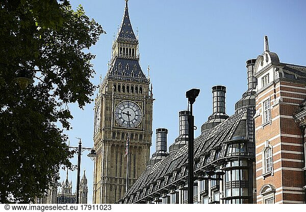 Big Ben  London  England  Großbritannien  Europa
