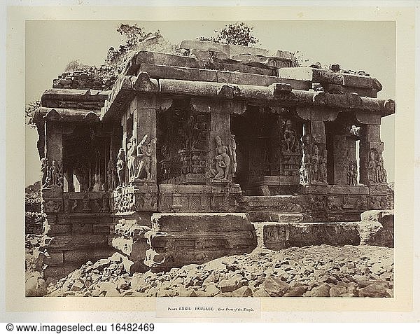 Biggs  Thomas 1814–1891.Architecture in Dharwar and Mysore  Photographically illustrated book  ca. 1860–1869.Albumen silver prints.Inv. Nr. 1991.1073.98New York  Metropolitan Museum of Art.