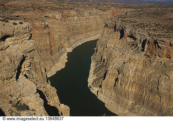 Bighorn Canyon National Recreation Area  on the Wyoming/Montana border.