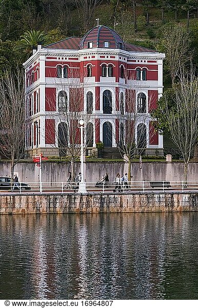 Bilbao Stadt. Provinz Bizkaia in der autonomen Gemeinschaft des Baskenlandes  Spanien  Europa.