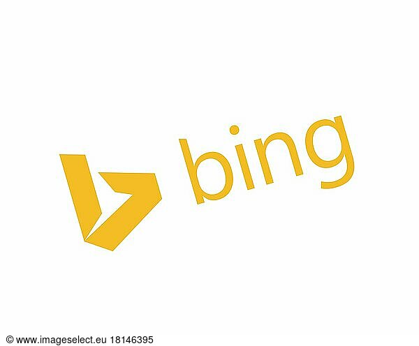 Bing Maps Platform  gedrehtes Logo  Weißer Hintergrund