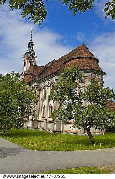 Birnau  Kloster Birnau  Heiligtum Birnau  Marienwallfahrtskirche  Baden-Württemberg  Bodensee  Deutschland  Europa