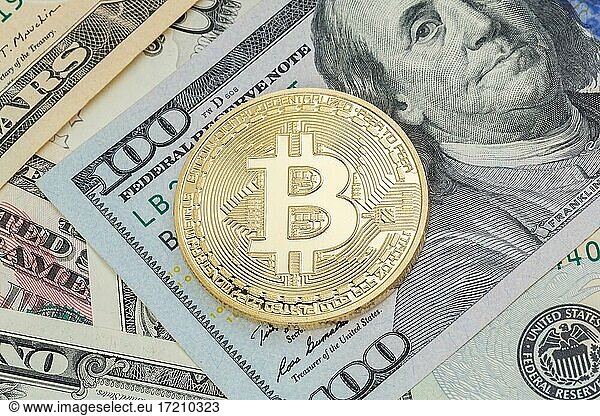 Bitcoin Krypto Währung online bezahlen digital Geld Kryptowährung US-Dollar Wirtschaft Finanzen