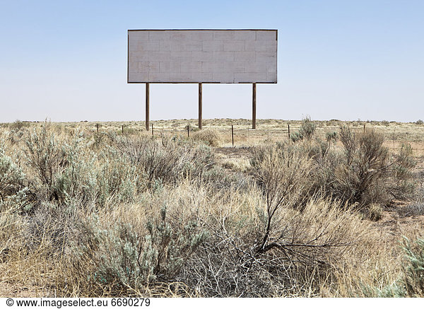 Blank Desert Billboard