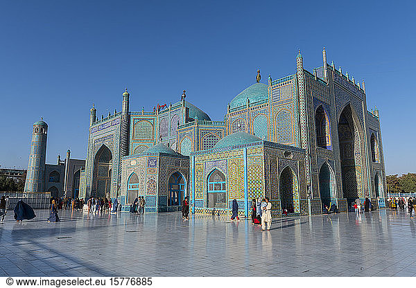 Blaue Moschee  Mazar-E-Sharif  Afghanistan  Asien